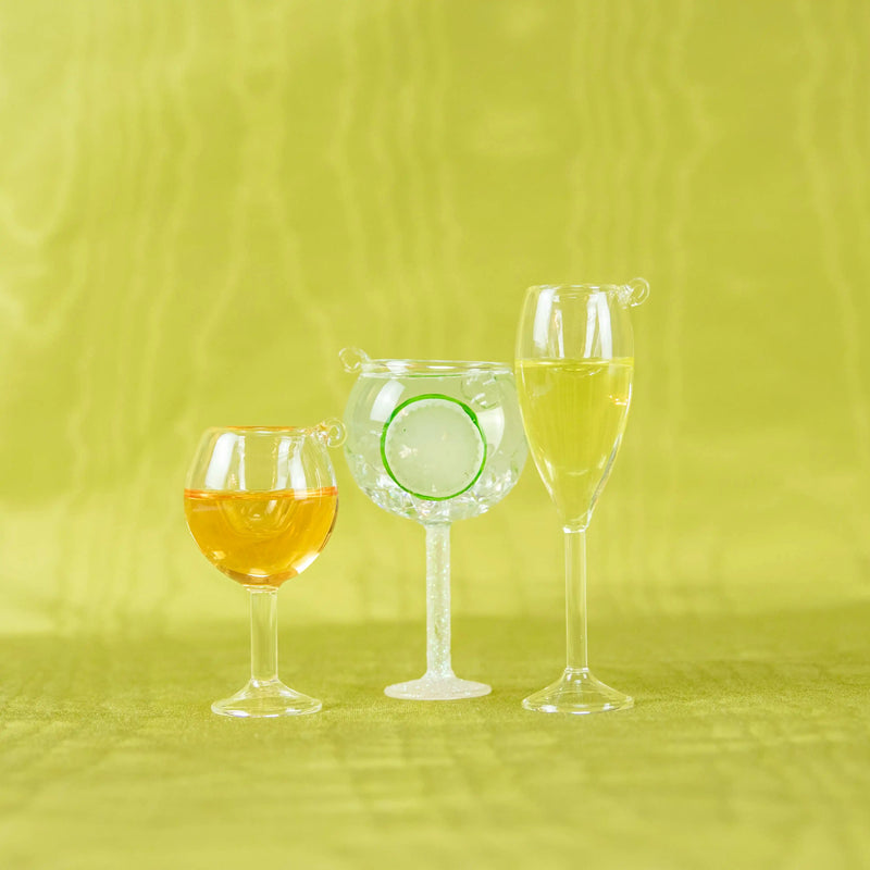 Ornement Verre Champagne VONDELS
