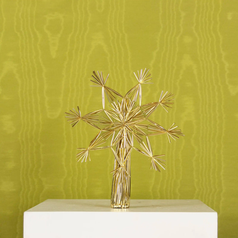 Ornement Cimier étoile dorée Shishi