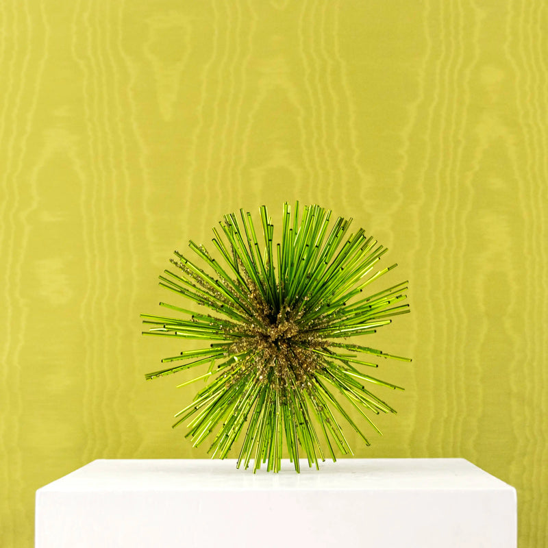 Embout à paillettes vertes Shishi