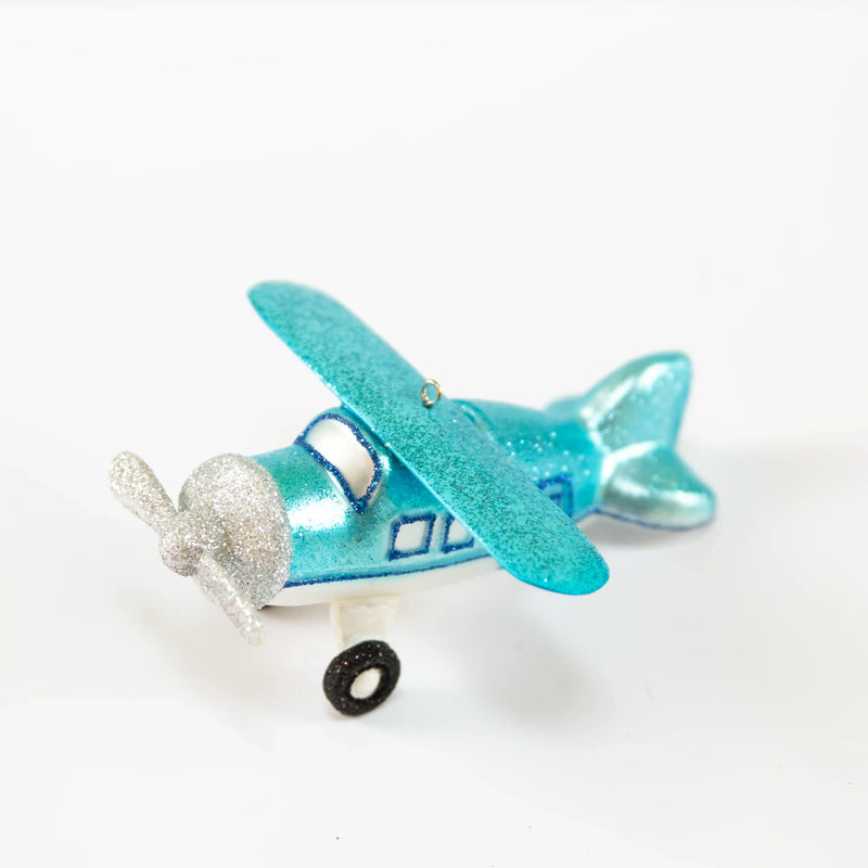 Ornement Avion bleu VONDELS