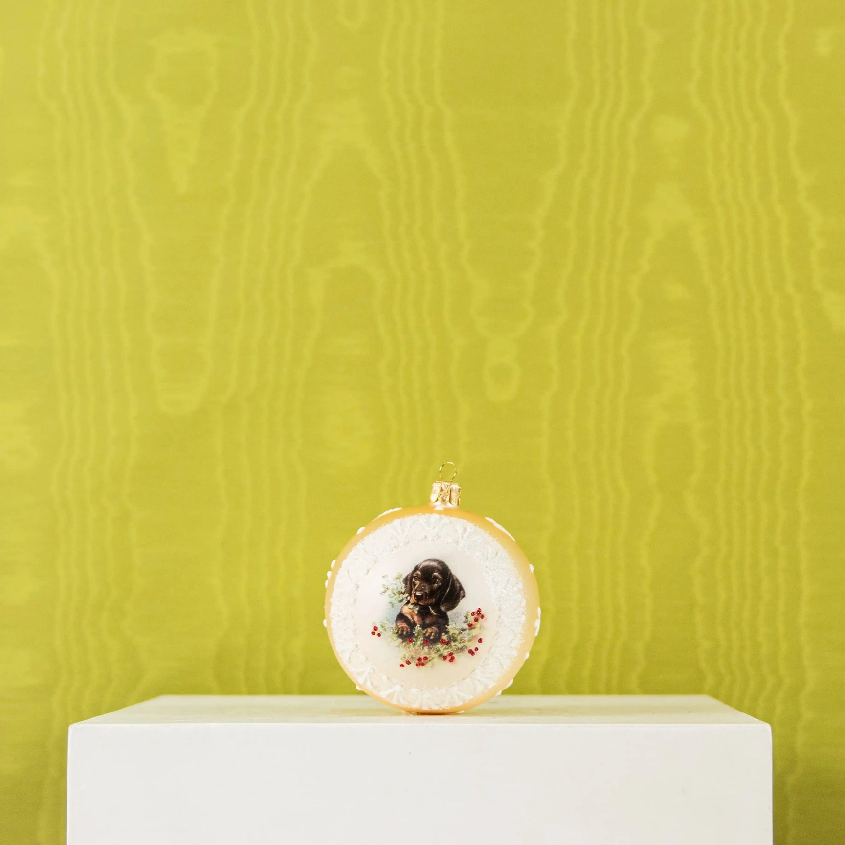 Ornement Boule Teckel DEBEAULIEU PARIS