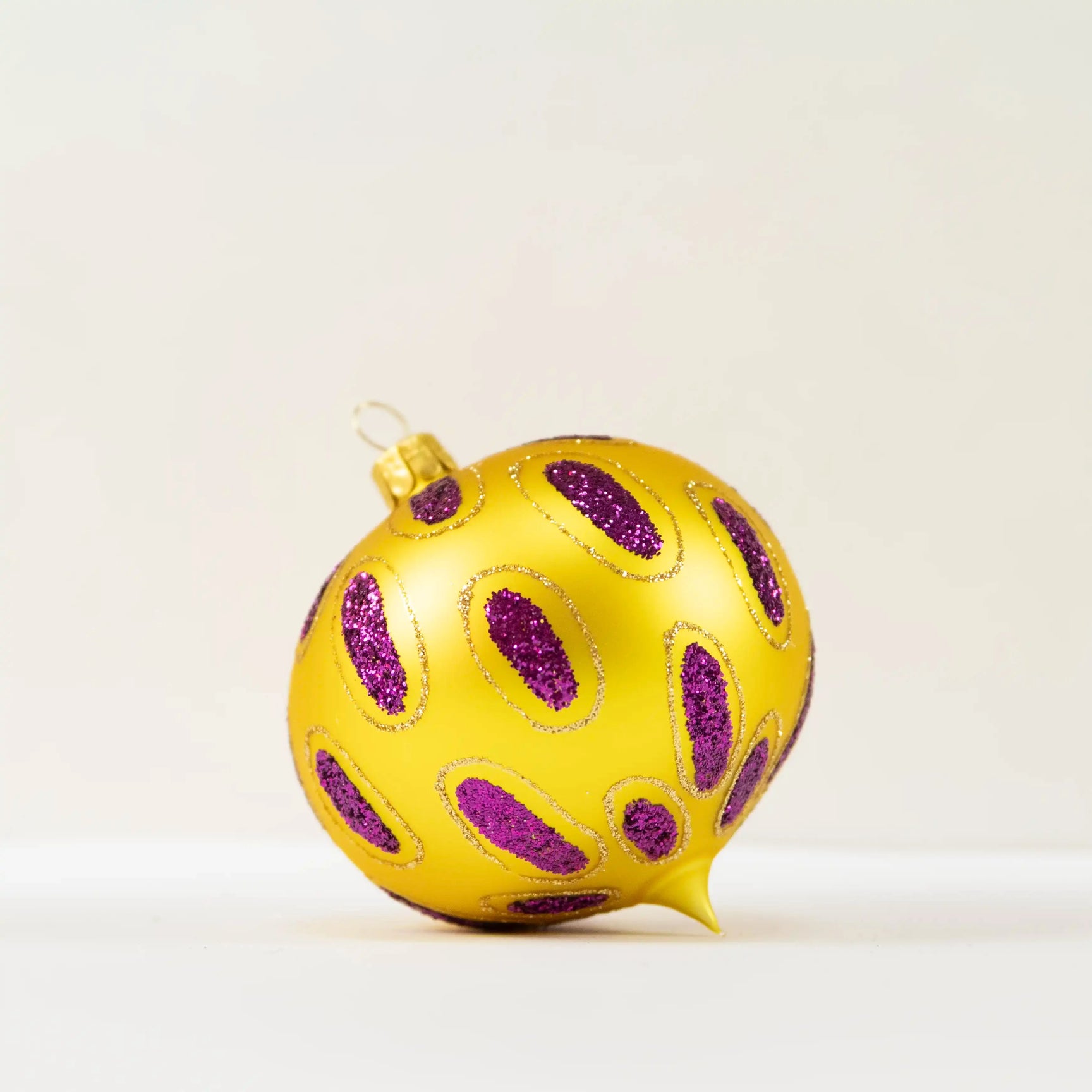 Boule tourbillon jaune DEBEAULIEU PARIS