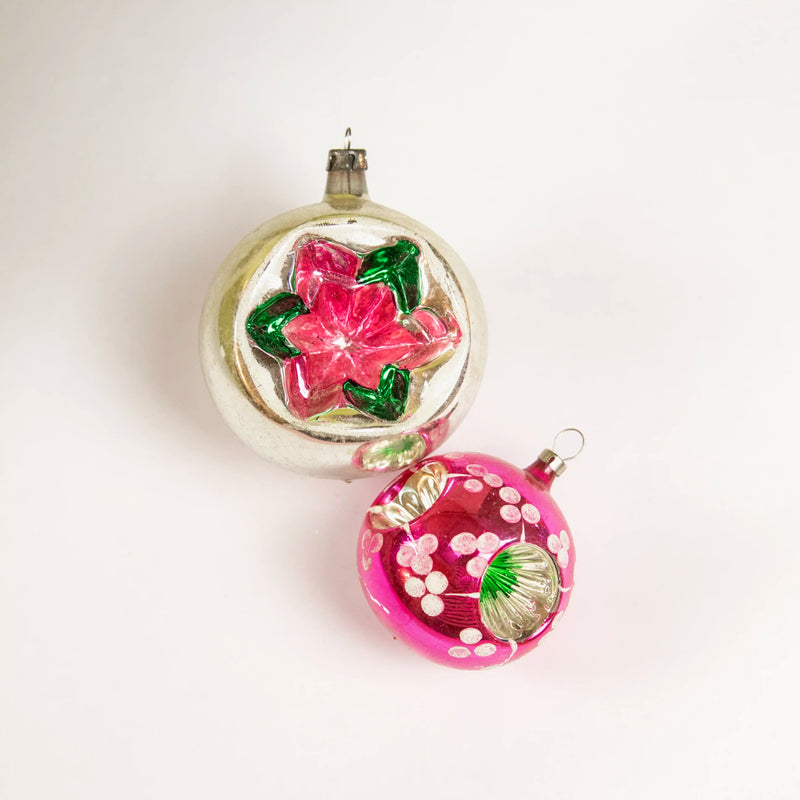 Fleurette argent Vintage Debeaulieu