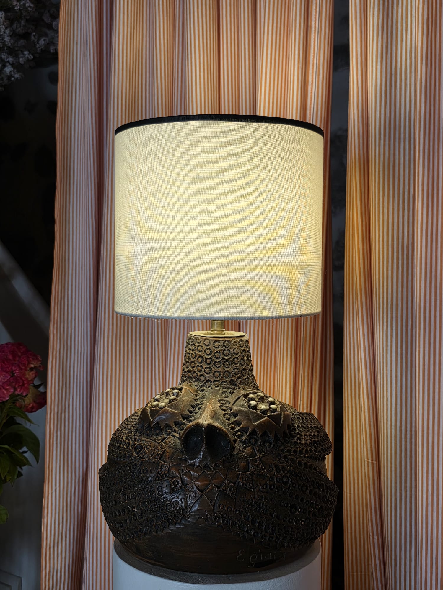 Pied de lampe poisson DEBEAULIEU