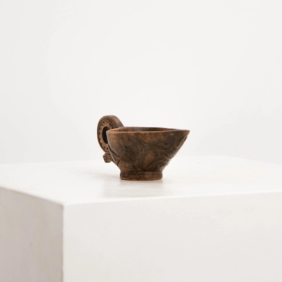 Coupe aux Oiseaux en Bois Sculpté DEBEAULIEU