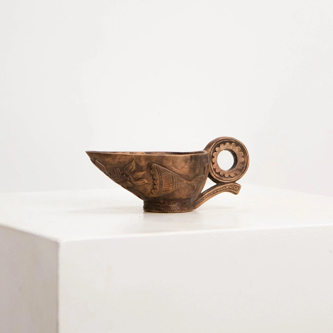 Coupe aux Oiseaux en Bois Sculpté DEBEAULIEU