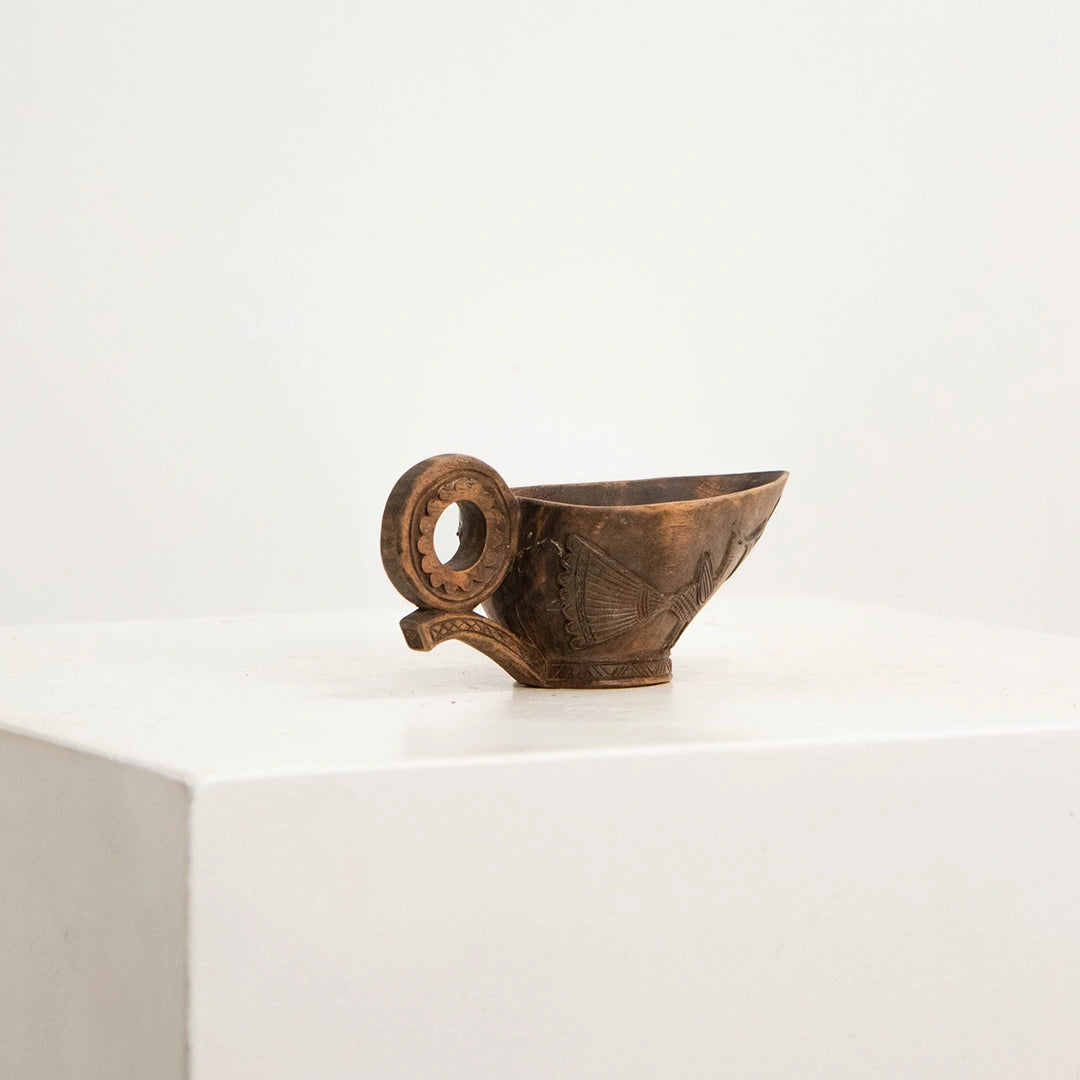 Coupe aux Oiseaux en Bois Sculpté DEBEAULIEU