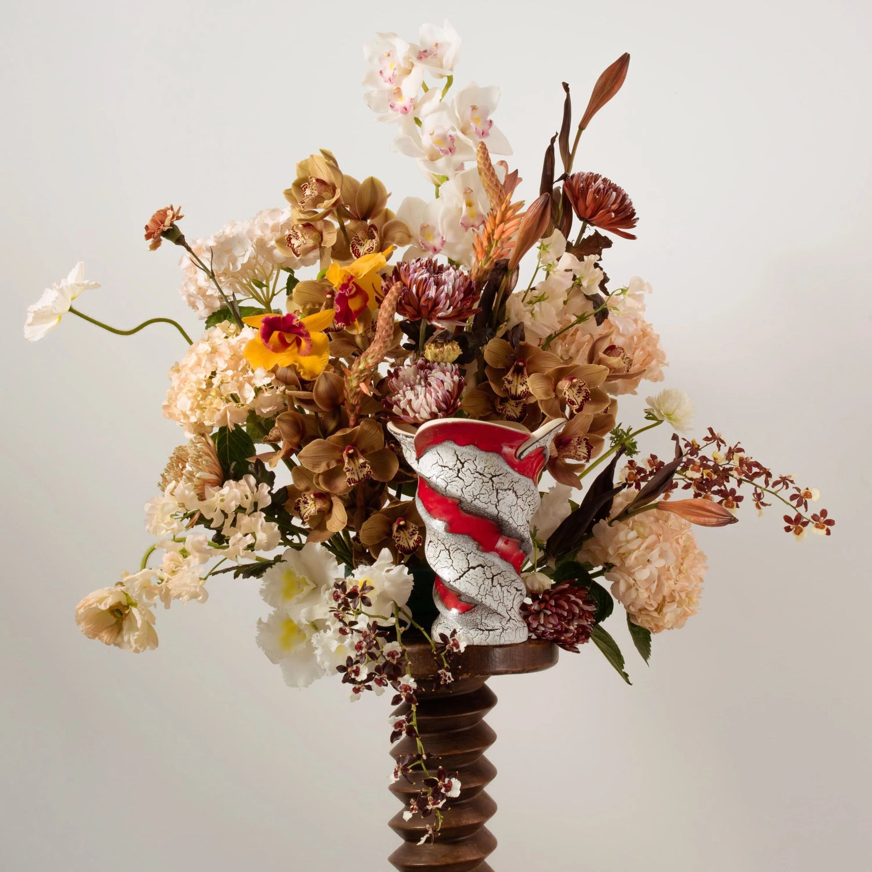 Vase Torsadé Signé BAUDIN DEBEAULIEU