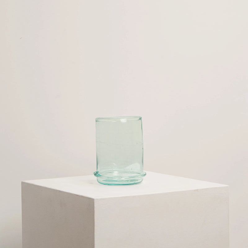 Vase Boudin Bas Transparent La Soufflerie
