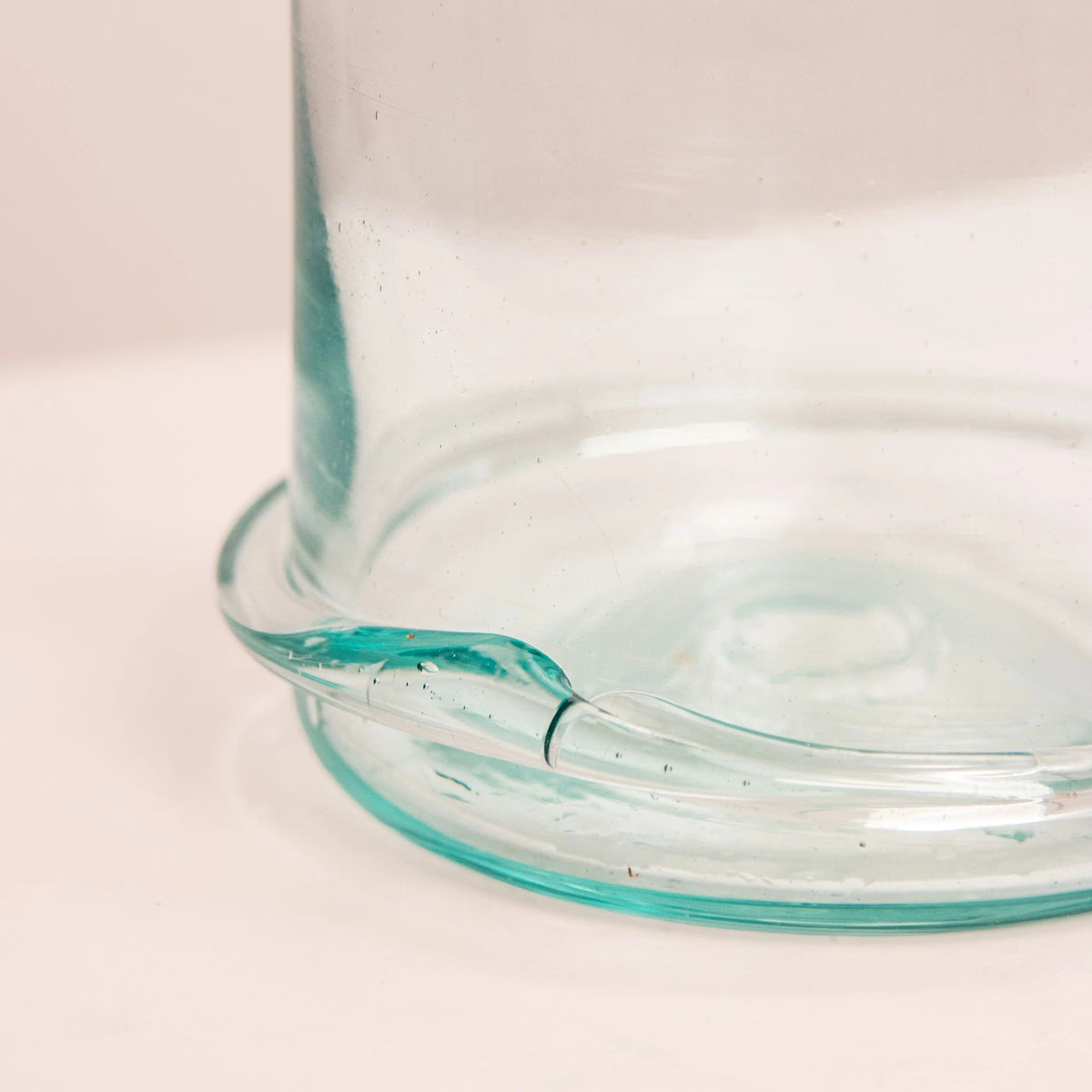 Vase Boudin Bas Transparent La Soufflerie