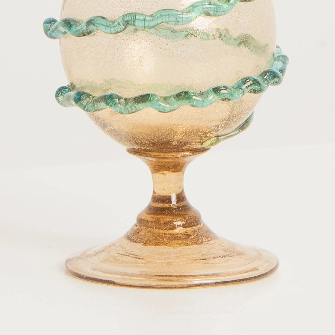 Soliflore en Verre Soufflé à Spirale DEBEAULIEU