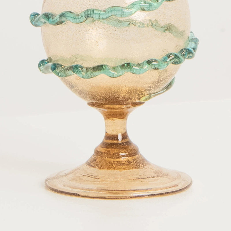 Soliflore en Verre Soufflé à Spirale DEBEAULIEU