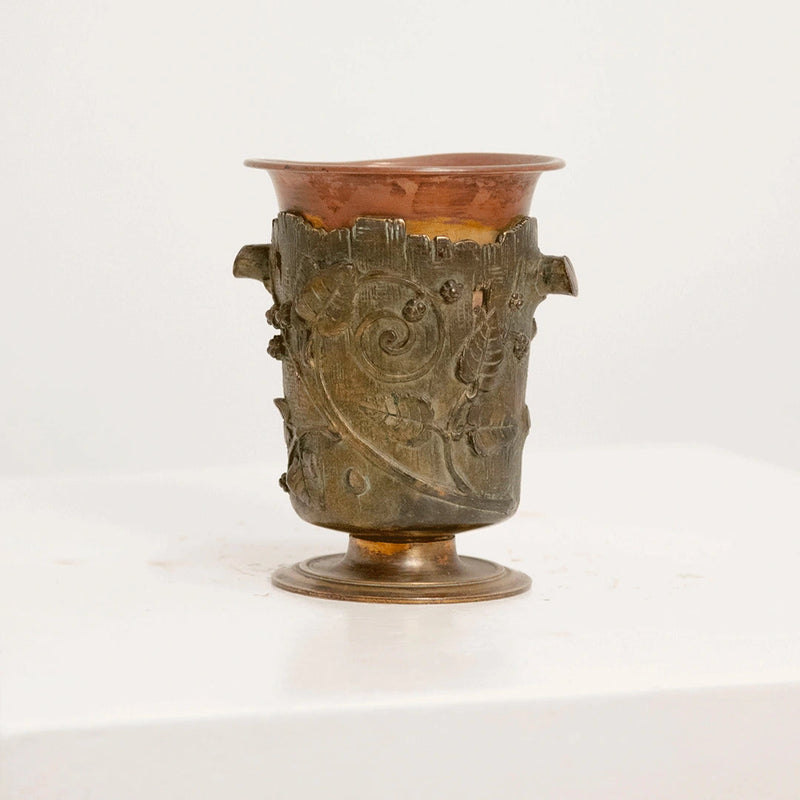 Vase en Cuivre Art Nouveau DEBEAULIEU
