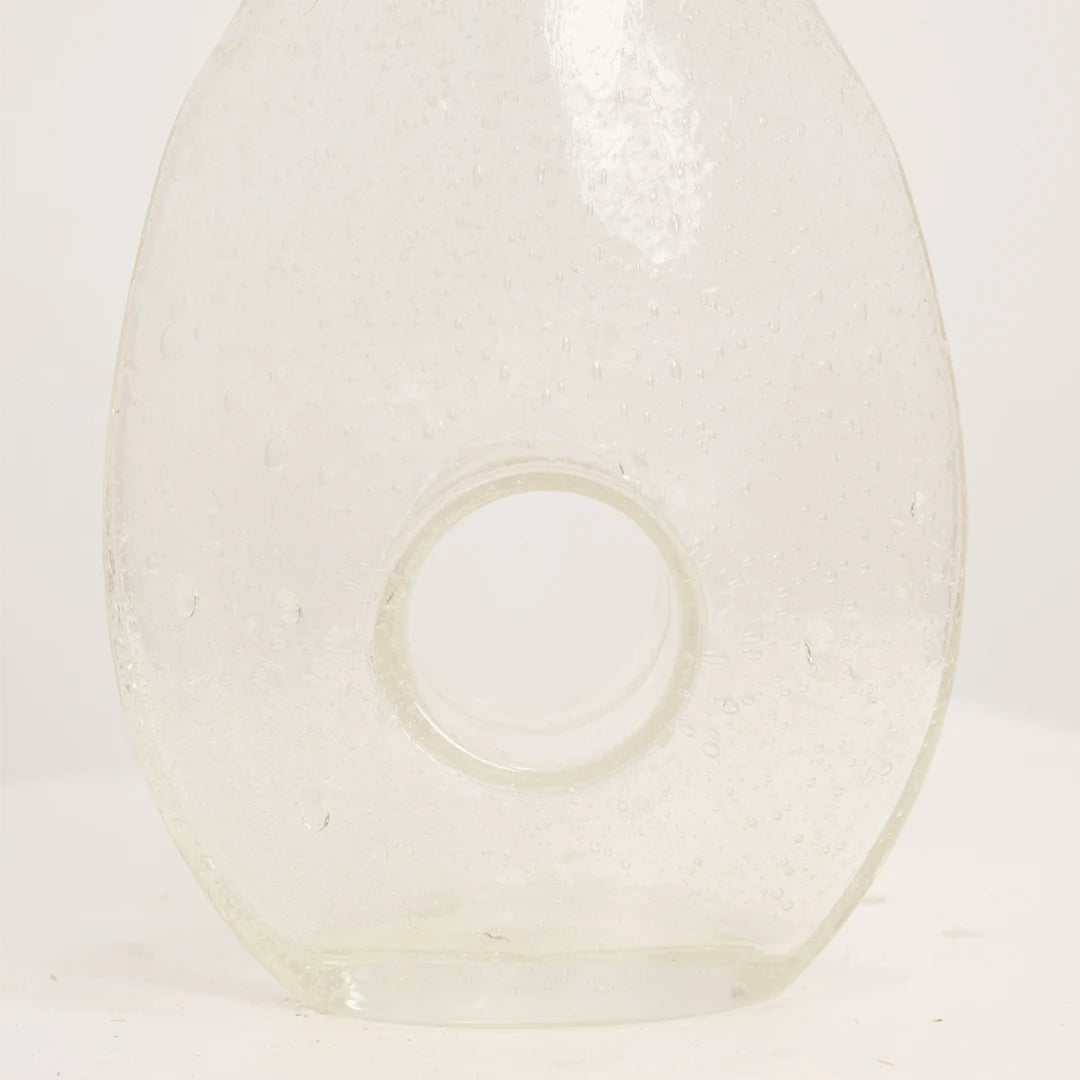 Vase Goutte en Verre Bullé DEBEAULIEU