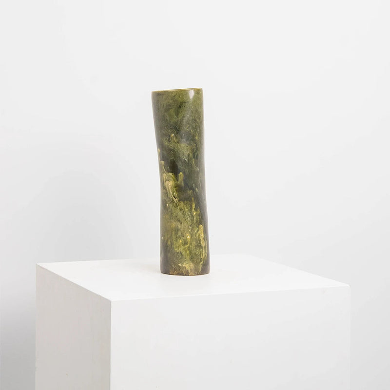 Vase Melu en Résine Verte BYBOO