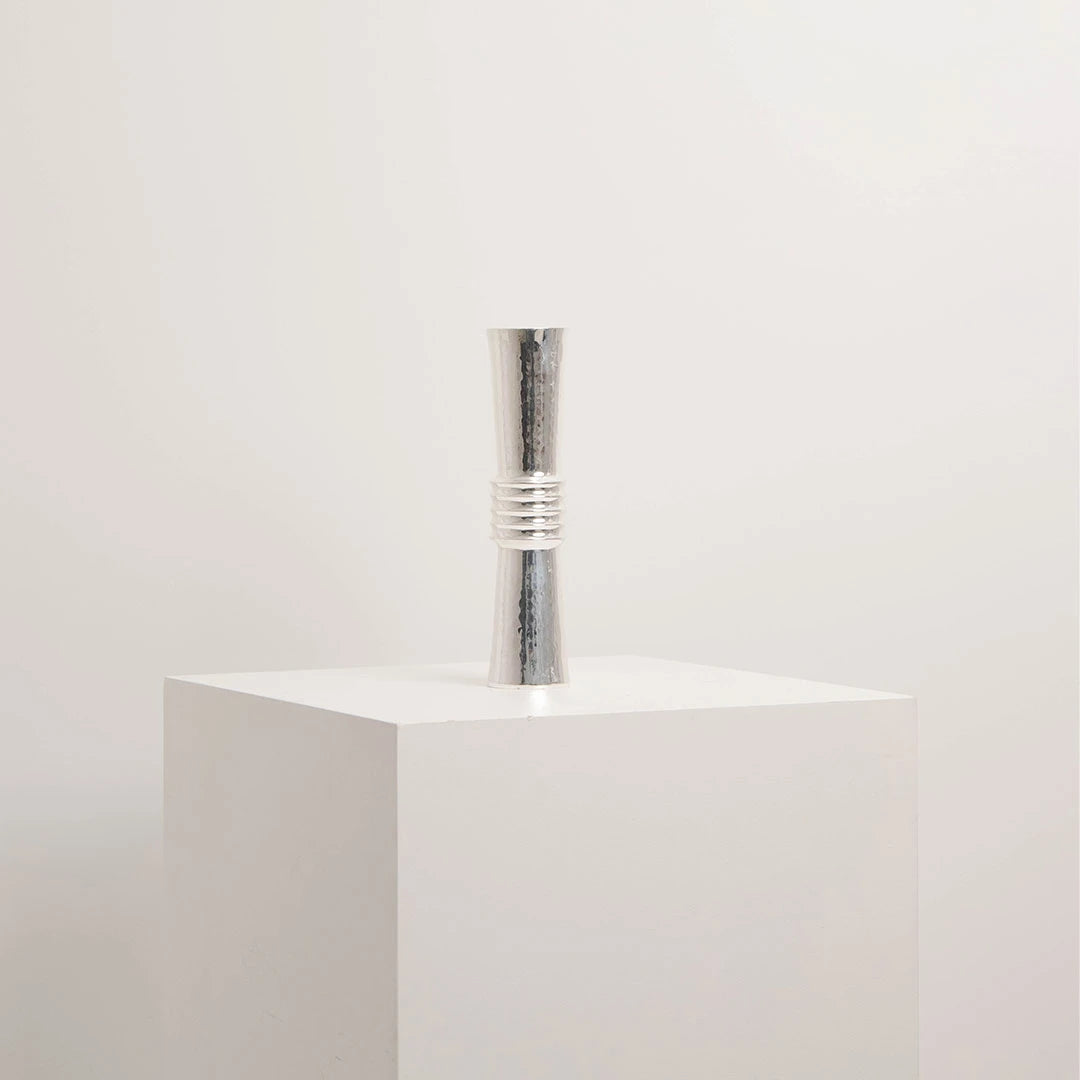Vase Soliflore en Métal Argenté DEBEAULIEU