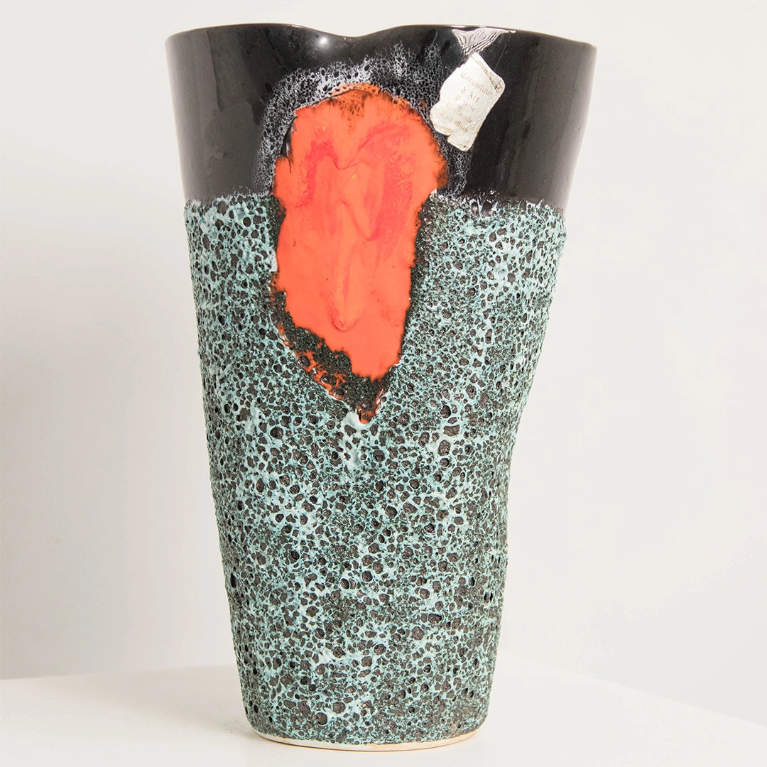 Vase en Céramique Fat Lava DEBEAULIEU