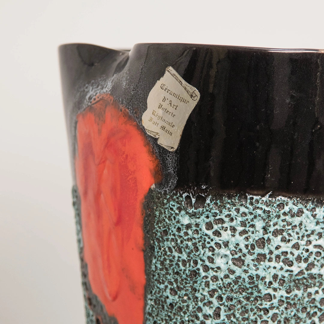 Vase en Céramique Fat Lava DEBEAULIEU
