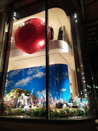 LOUIS VUITTON, JARDINS ONIRIQUES TOUT EN COULEURS