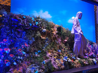 LOUIS VUITTON, JARDINS ONIRIQUES TOUT EN COULEURS