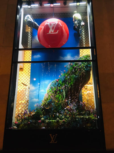 LOUIS VUITTON, JARDINS ONIRIQUES TOUT EN COULEURS