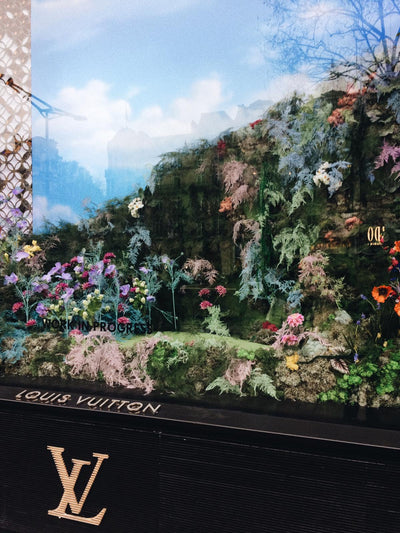LOUIS VUITTON, JARDINS ONIRIQUES TOUT EN COULEURS