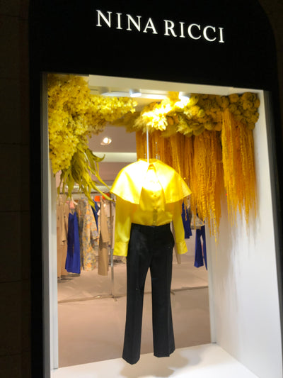 NINA RICCI, VITRINES "COLOR BLOCK"