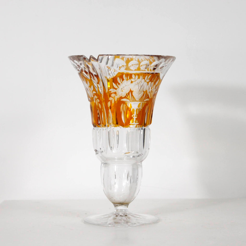Vase cristal de bohème DEBEAULIEU