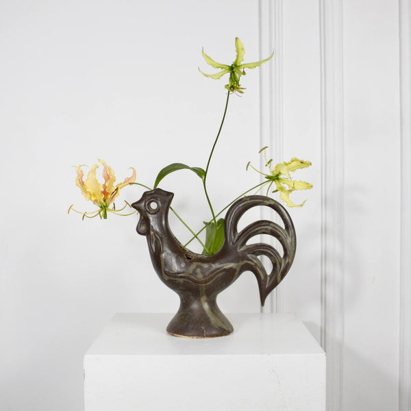 Vase pique fleurs zoomorphe DEBEAULIEU PARIS