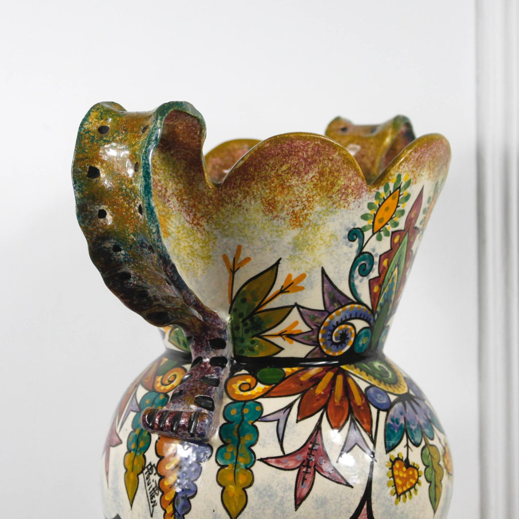 Vase amphore QUIMPER DEBEAULIEU PARIS