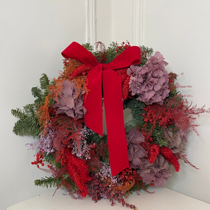 Couronne rouge et violette DEBEAULIEU PARIS