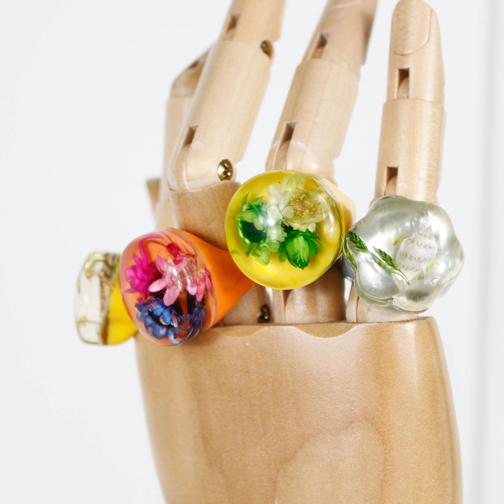 Bague fleurs DEBEAULIEU PARIS