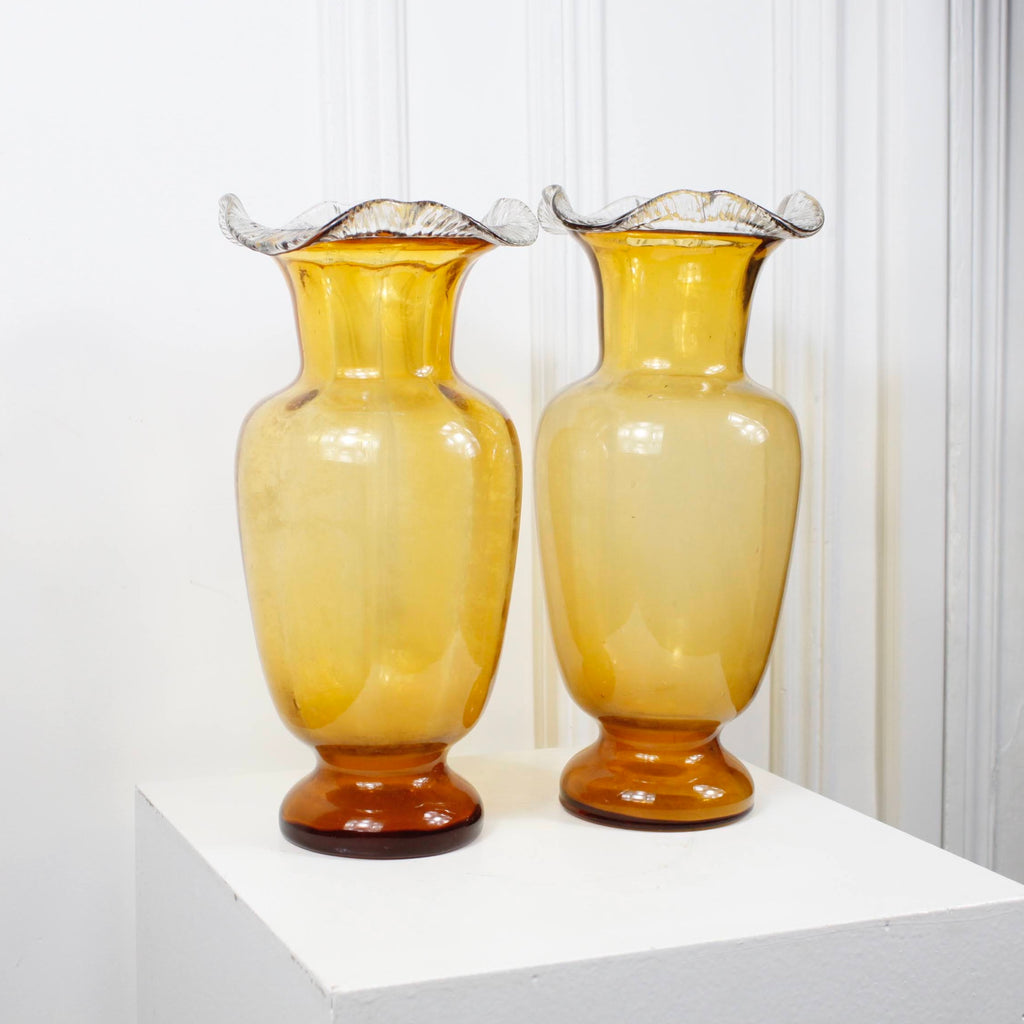 Vase au col drapé DEBEAULIEU PARIS