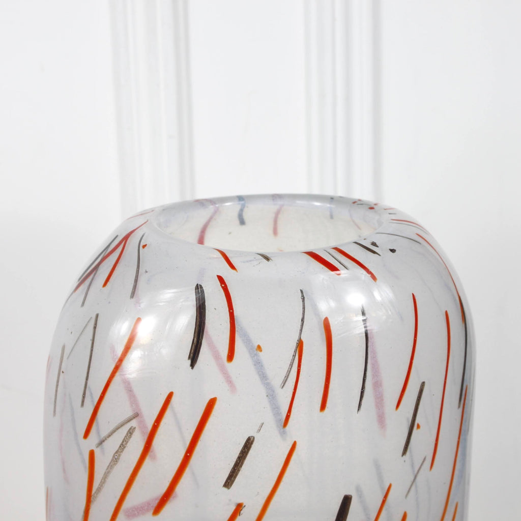 Vase graphique murano DEBEAULIEU PARIS