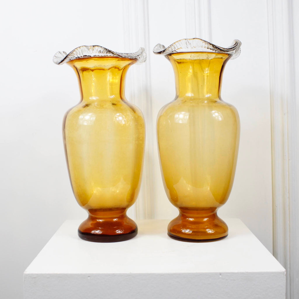 Vase au col drapé DEBEAULIEU PARIS