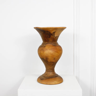Vase en olivier DEBEAULIEU PARIS