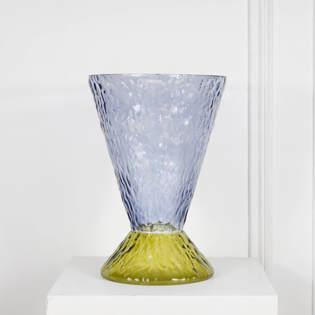 Vase azur DEBEAULIEU PARIS